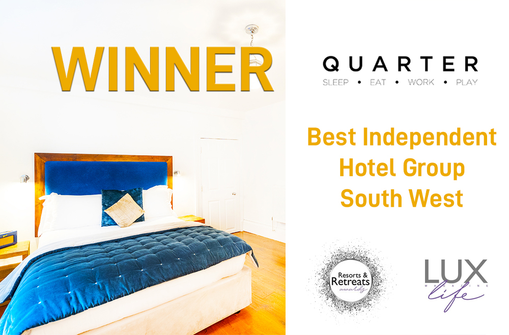 Blog Quarter wins Best Independent Hotel Group 