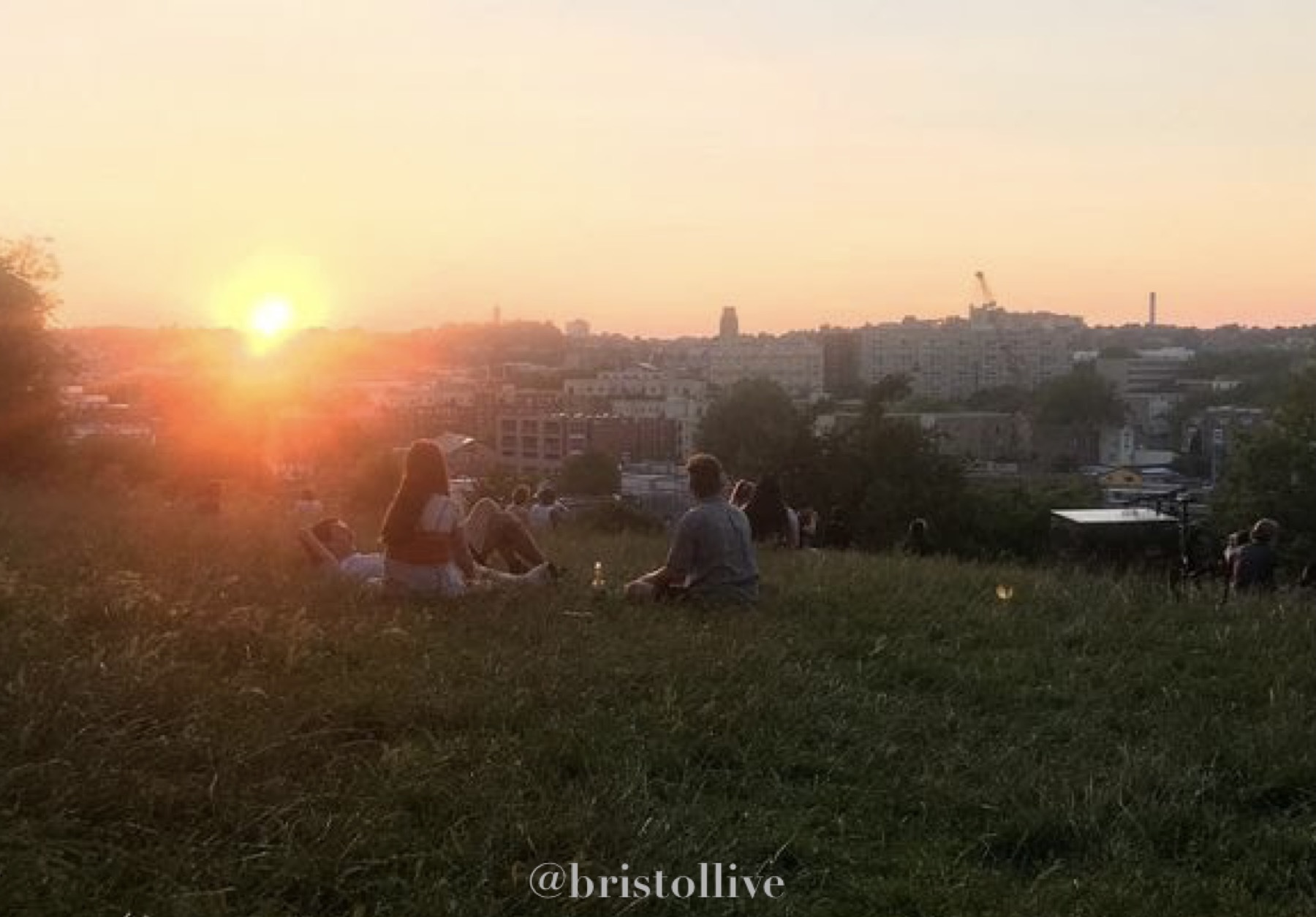 Victoria Park Sunset + credit