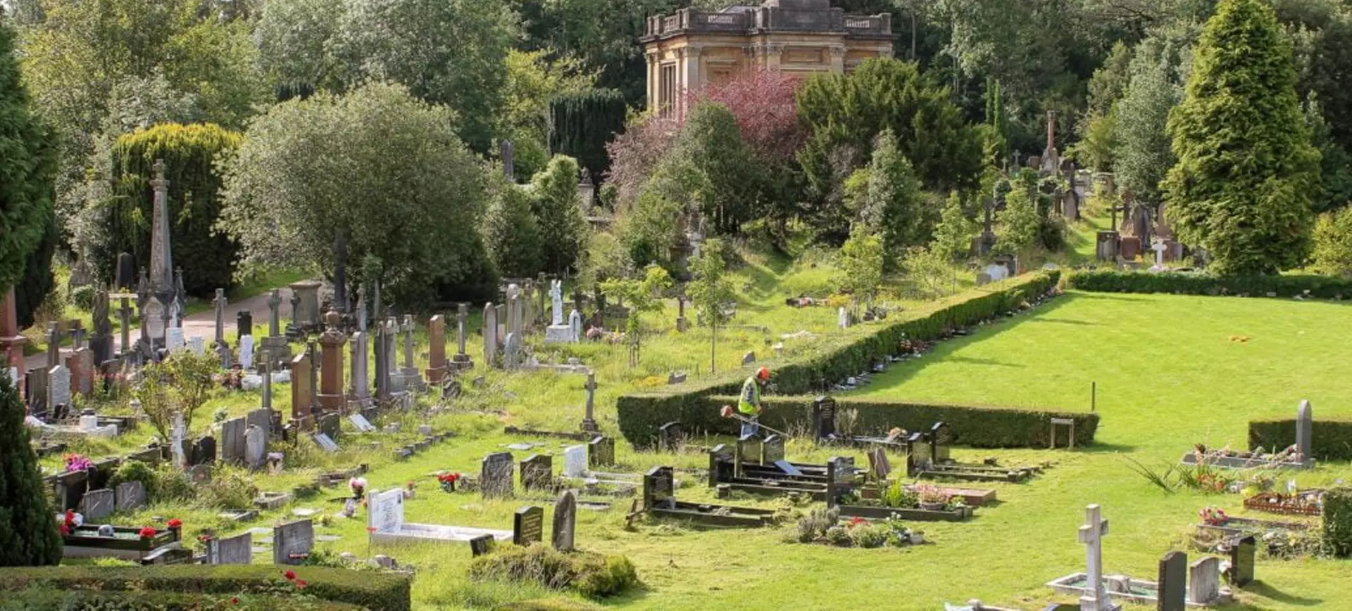 cemetery banner